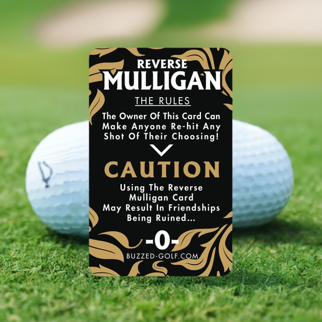 Reverse Mulligan Card – Buzzed Golf